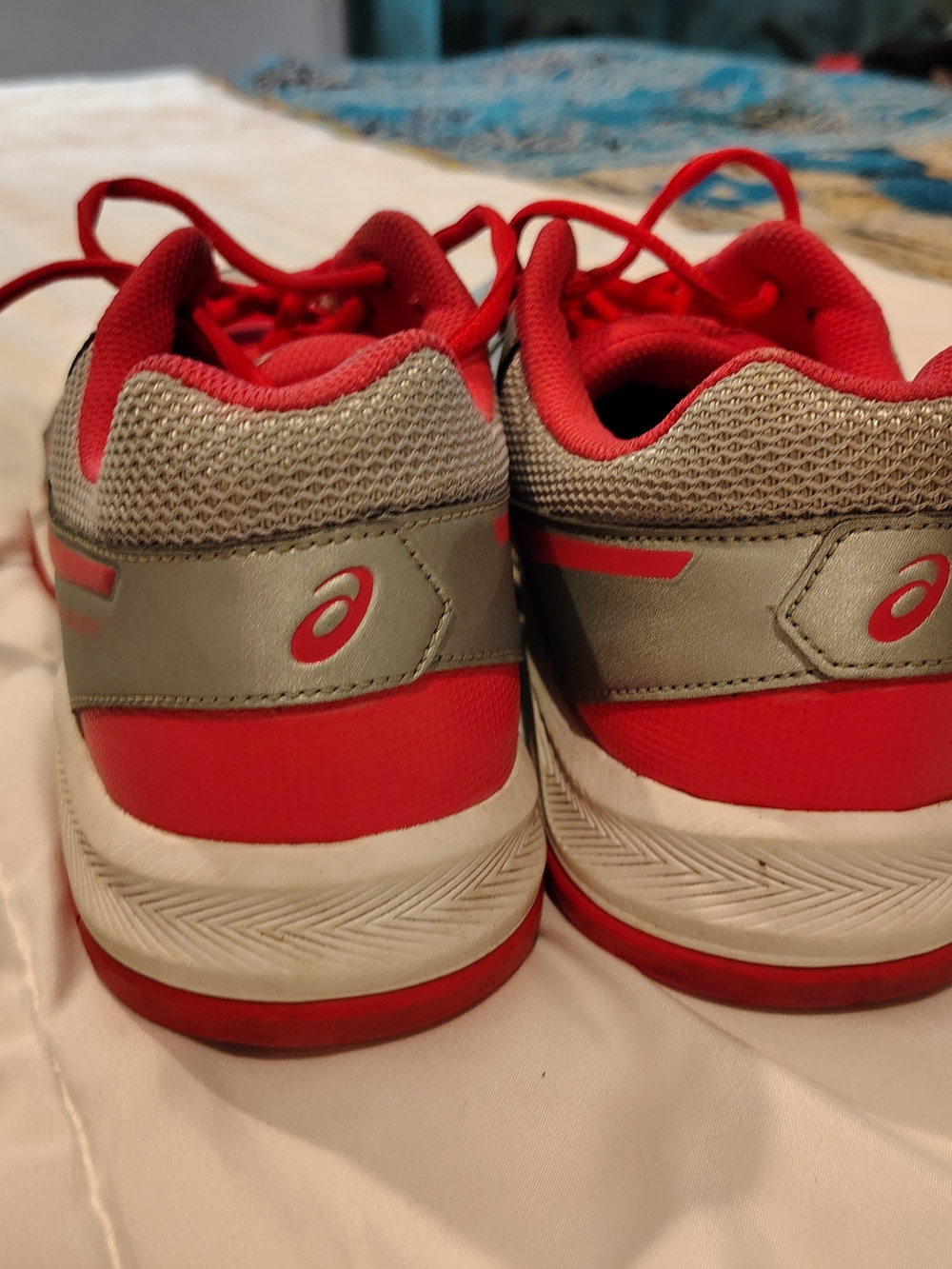Women's ASICS GEL Dedicate 5 Running Shoes Athletic Sneakers Silver/Pink Sz 10.5 - Picture 5 of 9